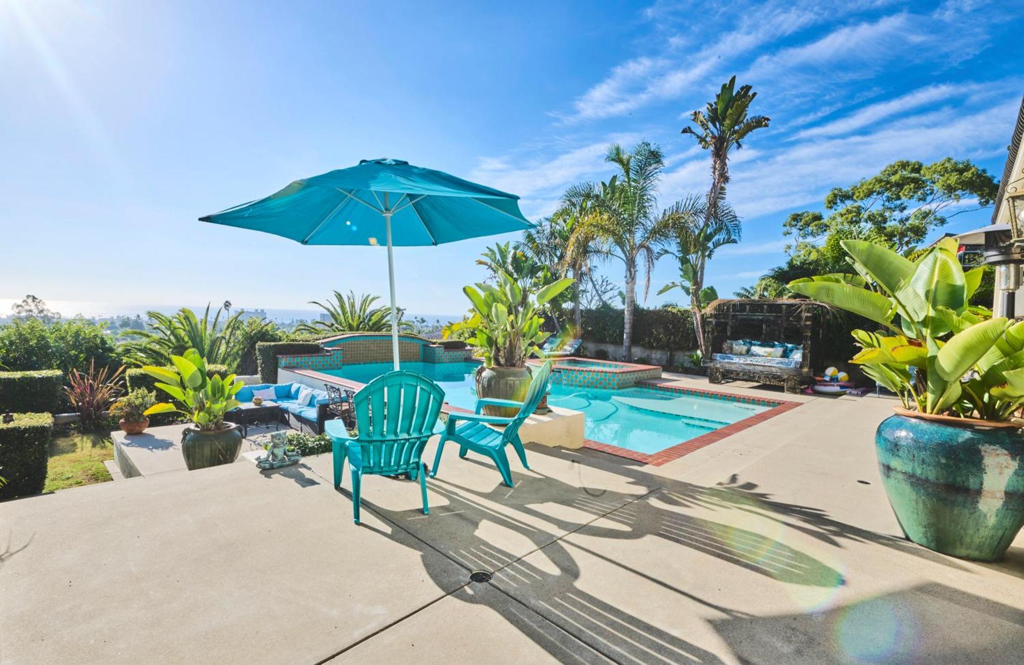 360 Degree Ocean & City Views With Pool, Spa, Close To The Beach! Pets Ok San Diego Zewnętrze zdjęcie